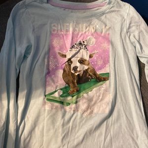 Kids graphic long sleeve shirt